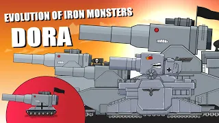 "Evolution of Dora tanks" Cartoons about tanks