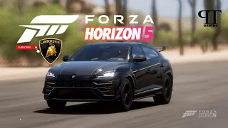 lamborghini urus / forza horizon 5 steering wheel gameplay