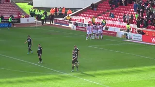 Stoke City - Josh Tymon Goal Celebrations vs. Sheffield United