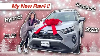 🎀 Getting My New Car!! - [2023 Toyota Rav4 Hybrid XLE Premium] - SoCal Replace Your Ride