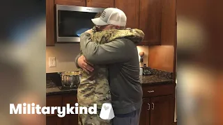Airman's surprise reunion has brother in tears | Militarykind