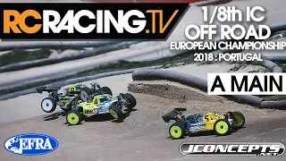 EFRA 1/8th Off Road  Euros - A Main Final 2018