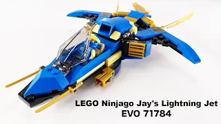 LEGO Ninjago Jay's Lightning Jet EVO 71784 / Speed Build / ASMR