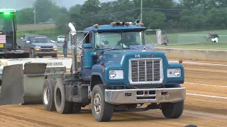 Semi Truck Pulling 2023: Street Semi Trucks In Action At Beast Of The East