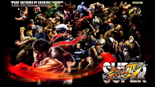 Super Street Fighter IV Character Select Arcade Theme Extended