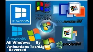 All Windows Animations Reversed | TechLight