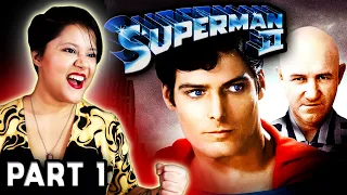 *The Saga Continues!* SUPERMAN II (1980) FIRST TIME WATCHING Reaction! (Part 1)