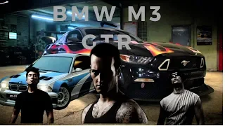 BMW M3 GTR VS Ford Mustang Razor (NFS MW EPS 1)