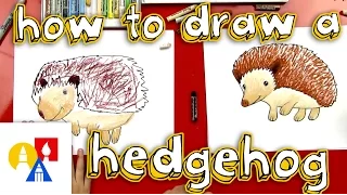 How To Draw A Hedgehog