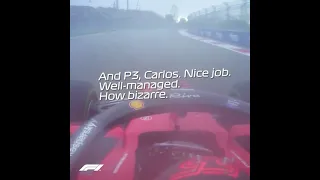 Russian GP | Carlos Sainz post race team radio