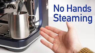 Hands-Free Milk Steaming Technique