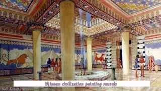 🎨 Minoan civilization painting murals