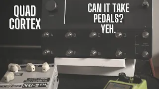 Quad Cortex - How does it take Pedals?