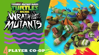 Teenage Mutant Ninja Turtles: Wrath of the Mutants | PS5 - 4 Player Co-Op Longplay (60 FPS)