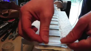 SG Bass Copy Refurbishment Part Six: Fret Dressing