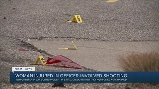 Woman injured in officer-involved shooting