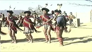 The Original and Best Sümi Naga Headhunters' war dance I ever witnessed.- Hoshepu Village.