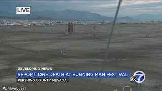 1 death reported at Burning Man festival, shelter in place continues after heavy rainfall