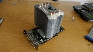 CPU cooler on GPU (INSANE temps!)