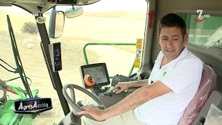 Agro en Acción (63).- Cosechadora T560i HM de John Deere y aplicadores de purín