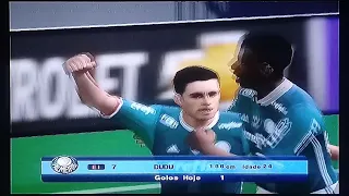 PES ( PS2 )BRASIL SÉR A 10ª JORNADA PAL vs FLU