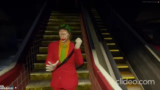 Joker stair dance xqc