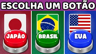 🟢ESCOLHA UM BOTÃO BRASIL, JAPÃO OU EUA? DIFÍCIL DE DECIDIR  TIKTOK🚨| Jogo das Escolhas| Quiz