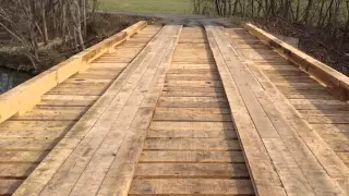 Timber bridge