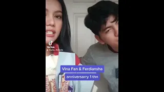 Anniversari ke 1 tahun Vina Fan dan Ferdiansha