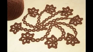 ЗАВИТОК для ирландского кружева вязание крючком crochet irish lace