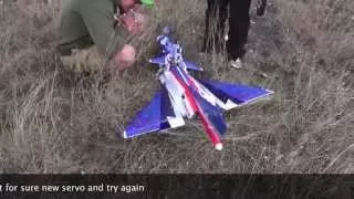 J10 edf Jet "CRASH" second fly