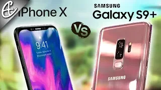 Samsung Galaxy S9 Plus vs iPhone X - Quick Look Comparison!