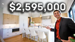 Touring a Brand New West Los Angeles Home! | Luxury Mansion Tours