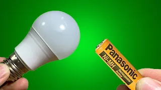 Take a 1.5V battery and fix all the LED lights in your home! Easy ways to repair LED lights