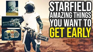 Free Ship, Legendary Armor & More You Want To Get Early In Starfield (Starfield Tips And Tricks)