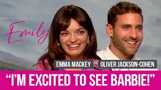 “I’m Excited To See Barbie!” Emma Mackey and Oliver Jackson-Cohen On Emily, Barbie &Speaking French!