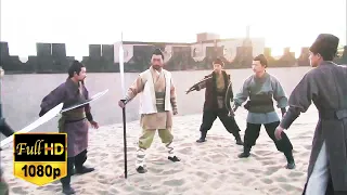 A kung fu master easily kills 5 top assassins, only to be defeated by a nameless boy.
