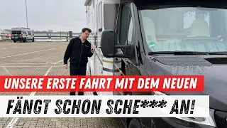 Unsere erste Fahrt🥰Und dann passiert DAS😱Wohnmobil Tour zur Platte Cuxhaven