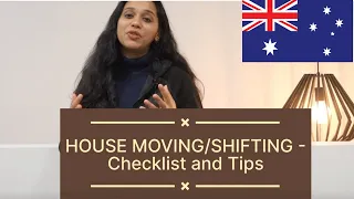 House shifting in Australia- Tips and Things to know