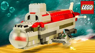 DIY LEGO SUBMARINE - Will the LEGO submarine float?