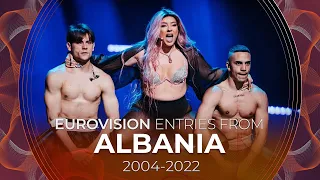 Albania in Eurovision (2004-2022) | RECAP