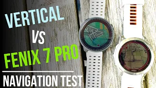 Suunto Vertical vs. Garmin Fenix 7 Pro: Who has the better navigation?