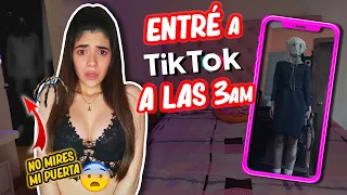 JAMÁS ENTRES A TIKTOK A LAS 03:00AM 🕓😨 NO ESTOY SOLA!!! | Ana Vallee