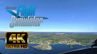 ✈️ MSFS | Menorca, Spain: Visual approach + Landing RWY 01. MAH / LEMH. With ATC + ATIS