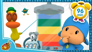 🎨  POCOYO in ENGLISH - Learn Colors [ 96 minutes ] | Full Episodes | VIDEOS and CARTOONS for KIDS