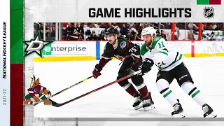 Stars @ Coyotes 11/27/21 | NHL Highlights