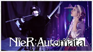 NieR: Automata OST "A Beautiful Song" Opera Boss Theme Instrumental (Cello & Flute Cover)