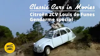 Classic Cars in Movies - Citroen 2CV Gendarme special