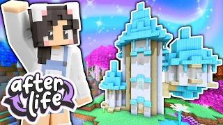 💜The Flower Tower! Minecraft Afterlife SMP Ep.4