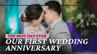 First Wedding Anniversary | Wedding Vows | Bisaya Vlog #wedding